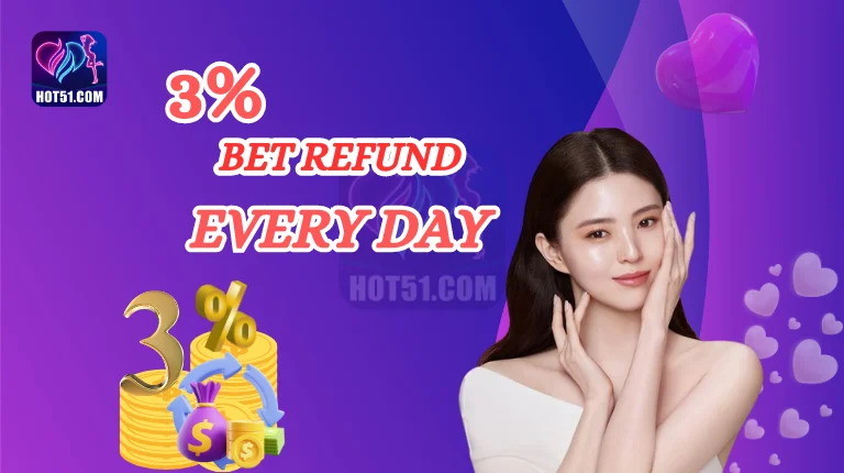 hotlive-3%-bet-refund-every-day